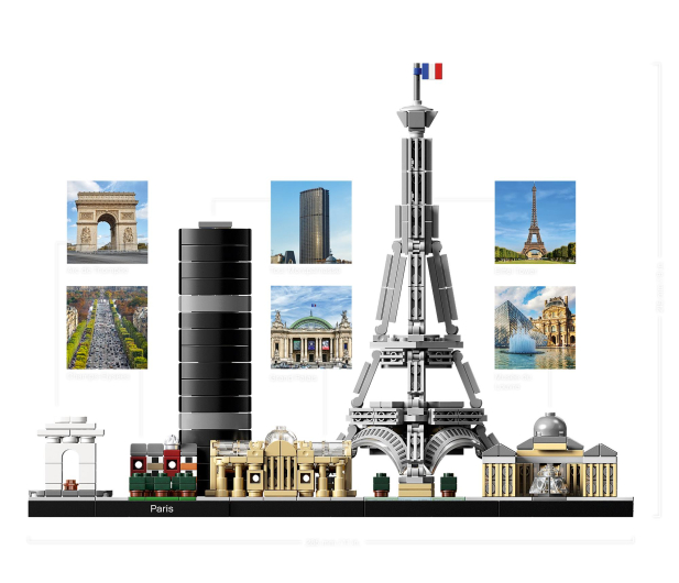 LEGO Architecture 21044 Paryż - 467540 - zdjęcie 8